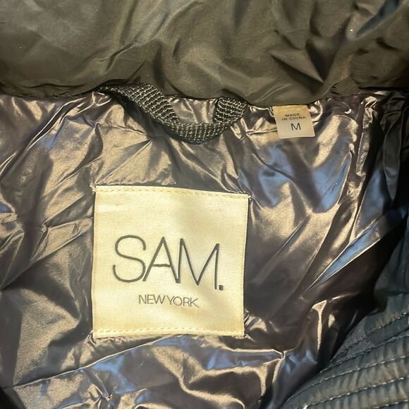SAM Camo Freestyle Down Puffer Jacket M - Picture 7 of 12